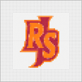 RSJ Pattern - rsj,logo,orange,gradient,initials,brand,monogram,symbol,vibrant