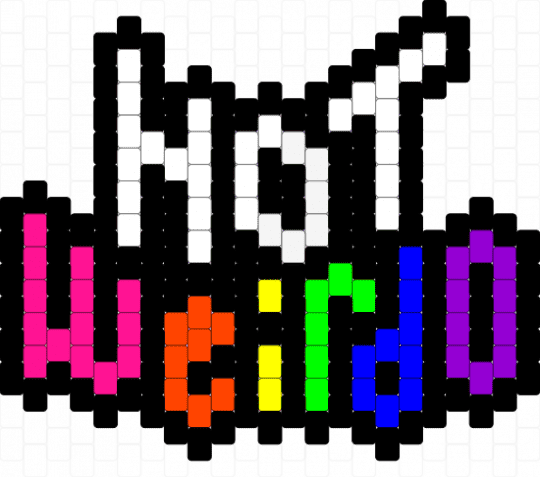 Hot weirdo - black,pink,purple