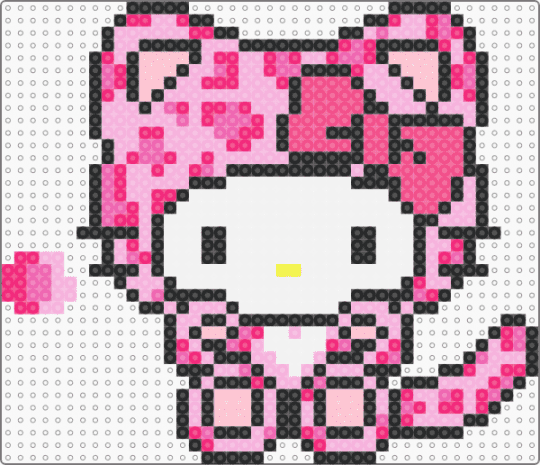 pink leopard hello kitty - pink