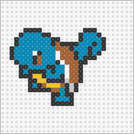 Squirtle - squirtle,pokemon,blue,aquatic,character,shell,animated,whimsical,creature