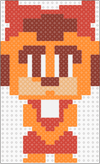 Margret - orange,red