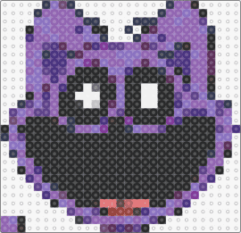 Cat nap face - catnap,smiling critters,poppy playtime,video game,character,purple