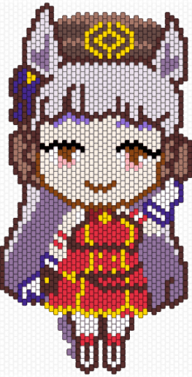 Uma Musume Goldship Chibi - red,gray,brown,uma,musume,chibi,goldship,golshi,pretty,derby,anime