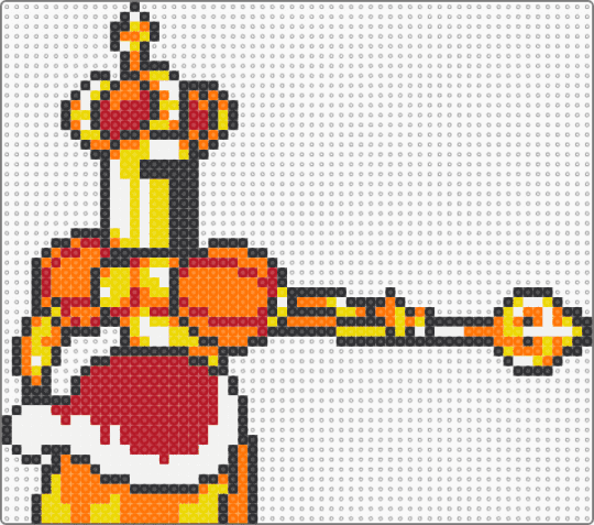 Queen knight hit  [gender bend] - orange,red,shovel knight,queen knight,shovelknight,king knight,king of cards