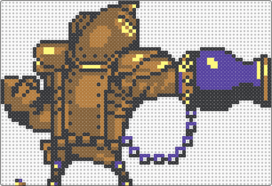 Treasure knight - tan,treasure knight,shovel knight,shovelknight
