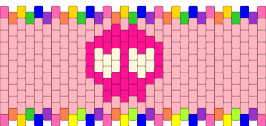 Skull kandi pattern :3 - pink,ire