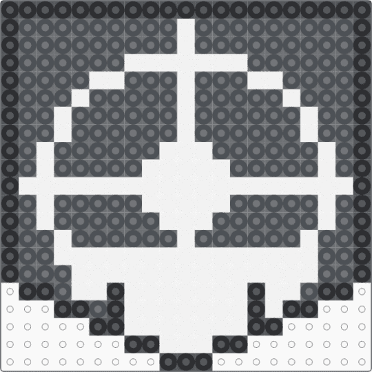 Perk Badge COD - badge, blackops, callofduty, cod, gray, perk, white