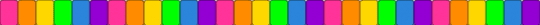 rainbow single - orange,green,purple,colorful,kandi,single,rainbow