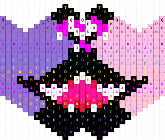 My oc face mask - purple,pink