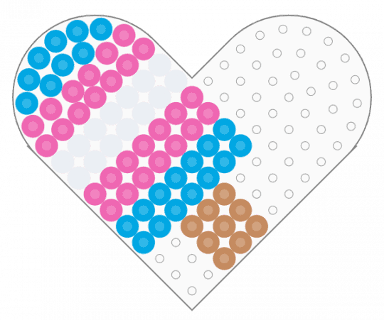 Trans popsicle - light blue, pink, popsicle, pride, summer, trans, transgender