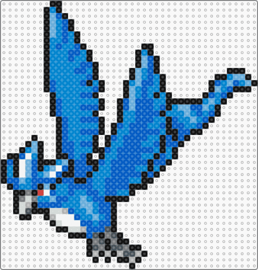 Articuno PMD sprite - blue,pokemon