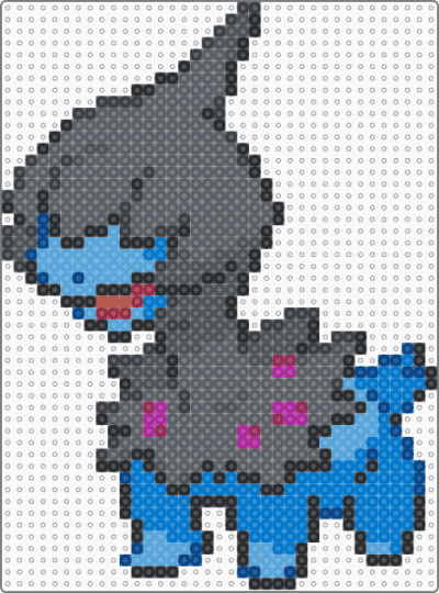 Deino (Gen 5) - blue, deino, dragon, gaming, gen5, gray, pokemon