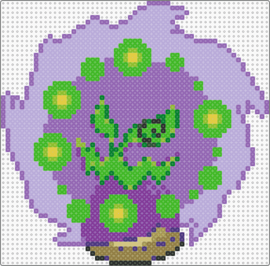 Spiritomb platinum sprite - pink,green,pokemon