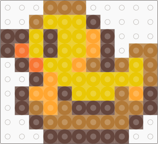 Stardew Valley Duck Bobber - bird, brown, duck, stardew, stardew valley, tan, yellow