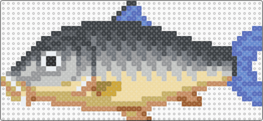 Barbel steed (Animal Crossing: Wild World) - animal, animal crossing, beige, blue, fish, gray, nintendo, tan