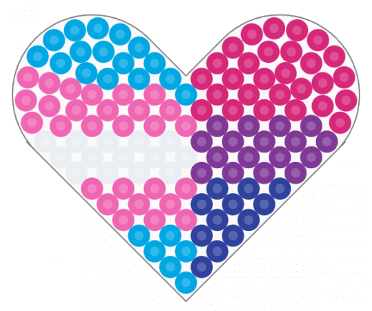 Pride hearts