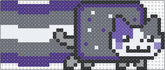 Gray ace nyan cat (Remix) - ace spectrum, asexual, cat, gray, graysexual, greysexual, kitty, pride, purple