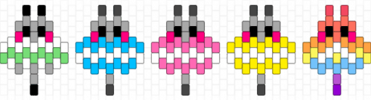 Pride rays p.4 (more genders) - agender, beige, demiboy, demigender, demigirl, fish, light blue, pink, pride, ray, xenogender, yellow
