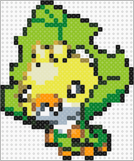 Sewaddle - green,yellow,pokemon