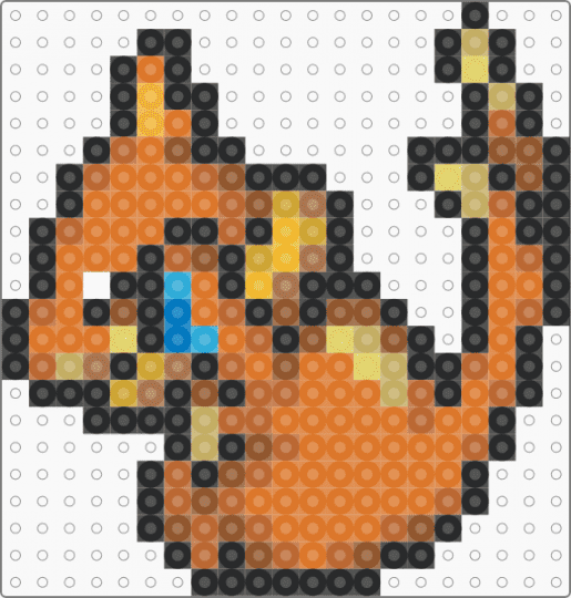 Buizel PMD (Hurt) - buizel, orange, pokemon, tan