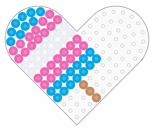 Trans popsicle - light blue, pink, popsicle, pride, summer, trans, transgender