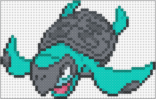 Shiny Tirtouga (Gen 5) - generation 5, gray, pokemon, pokemon bw, shiny, teal, tirtouga