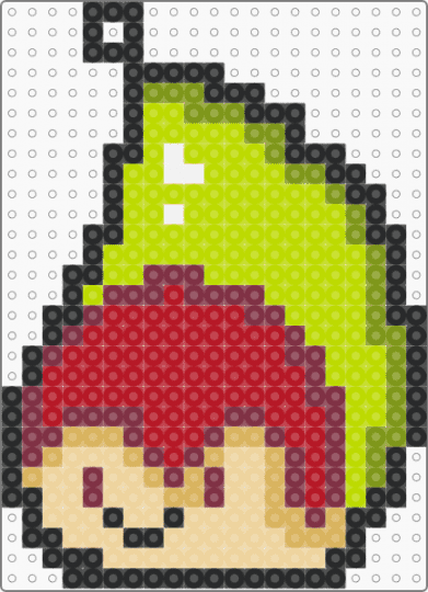 chubby teto pear :3 - brown,red,green