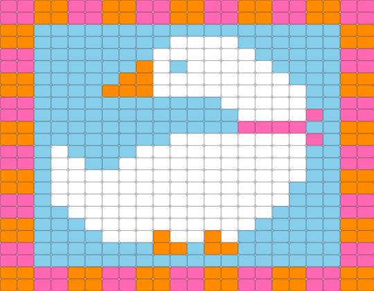 Goose Banner - light blue