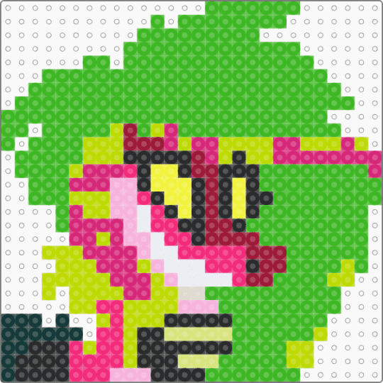 Zeezi hazbin hotel - green,hazbin hotel