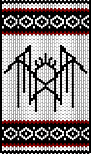 sleep token tapestry - white