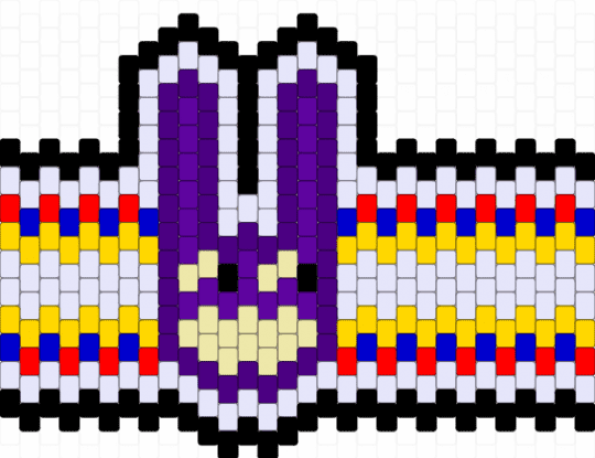 jax tadc cuff - purple,yellow