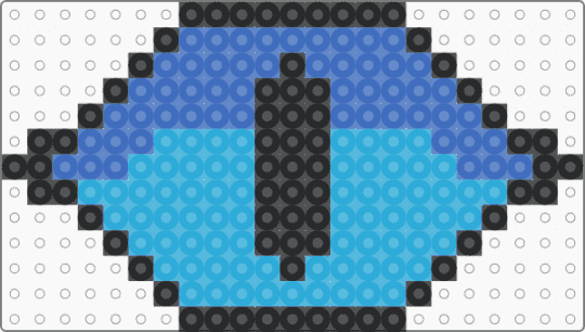 smc rotator (perler) - blue,light blue