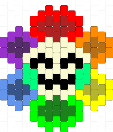 DANDY (REQUEST) - green,red,purple