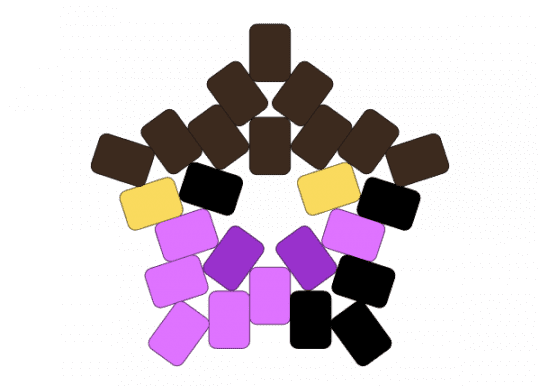 Susie star charm (light world) - brown, deltarune, pink, susie, video game