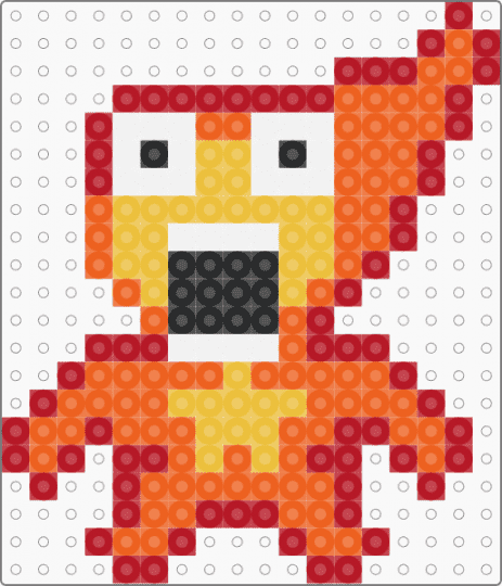 HEATS FLAMESMAN - red,orange,undertale,fire,npc
