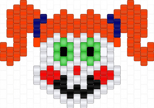 Circus Baby CHARM - red