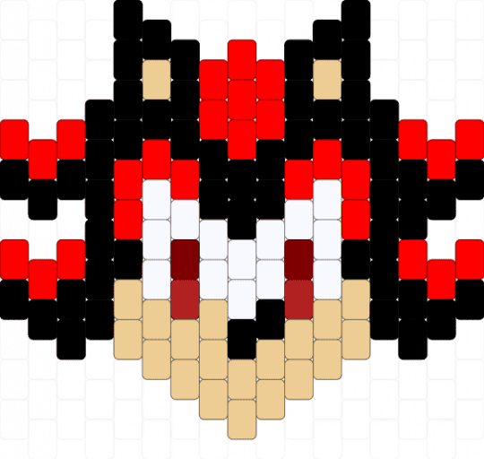 SHADOW THE EDGE-LORD - beige,red,sth,sonic the hedgehog,shadow,emo