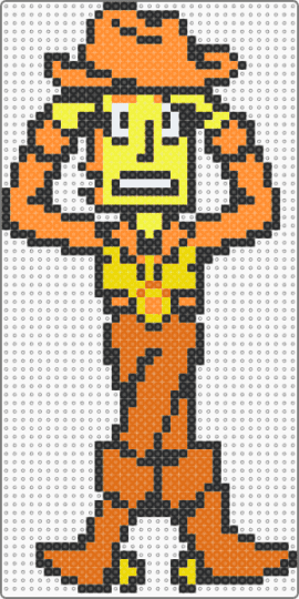 Yellow sprite - orange,deltarune,yellow,chapter 5