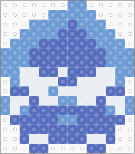 MINI LANCER - light blue,blue,deltarune,lancer,cards,toby fox