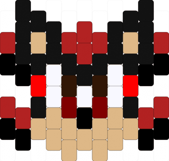 shadow the hedgehog - beige,red