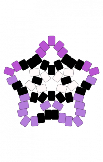 SETH star charm - deltarune, deltarune chapter 5, flower, pink, purple, seth, video game