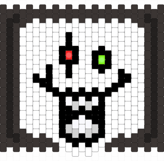 OMEGA FLOWEY HEAD - white,brown,undertale