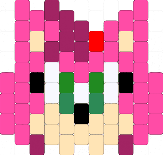 AMY ROSE from sonic - pink