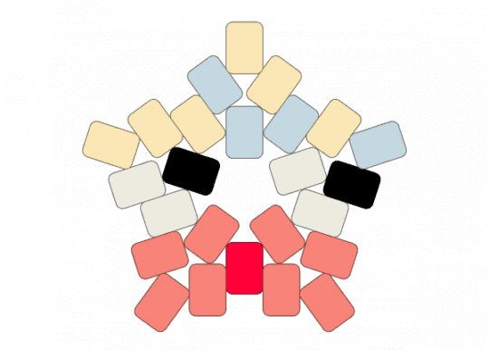 NOELLE HOLIDAY star charm (dark world) - beige, deltarune, noelle holiday, orange, video game