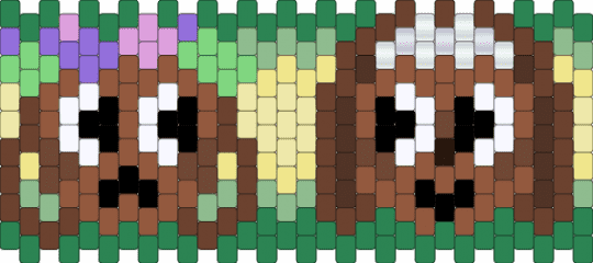 BASSIE AND COCOA cuff (request) - tan,brown,green