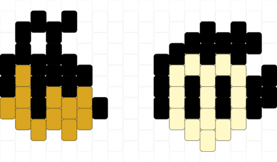 BENDY AND BORIS CHARMS - yellow,orange,bendy and the ink machine,indie game,bendy,boris,bendy and boris