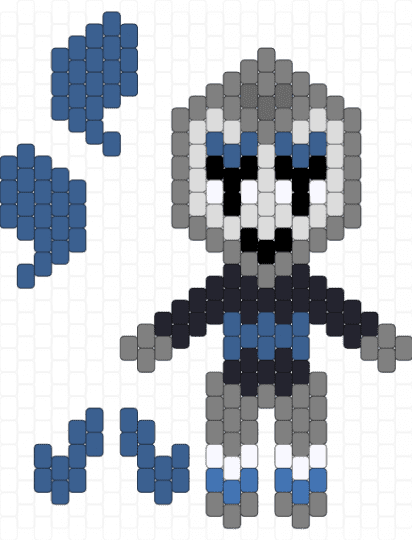 GLISTEN (cozy sweater) - blue,gray