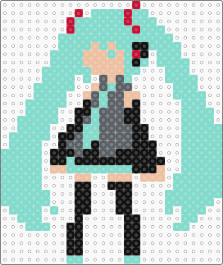 HATSUNE MIKU - light blue