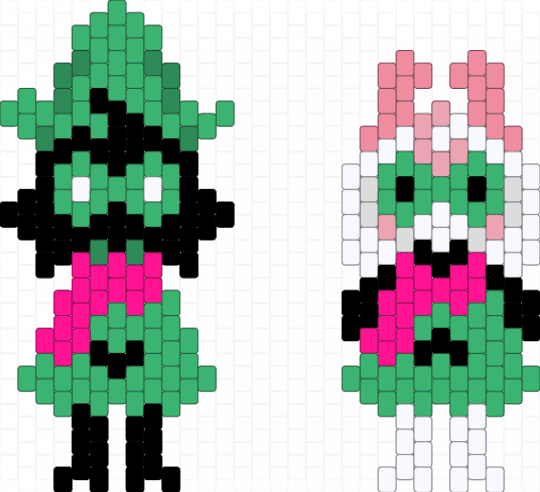 RALSEI DELTARUNE CHARM - green,pink