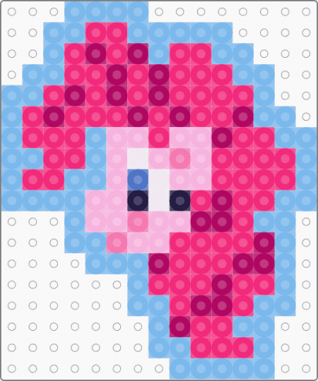 Pinkie Pie charm!! - character, friendship is magic, light blue, mlp, my little pony, pink, pinkie pie